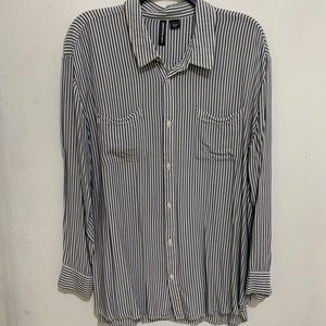 Something navy button up
